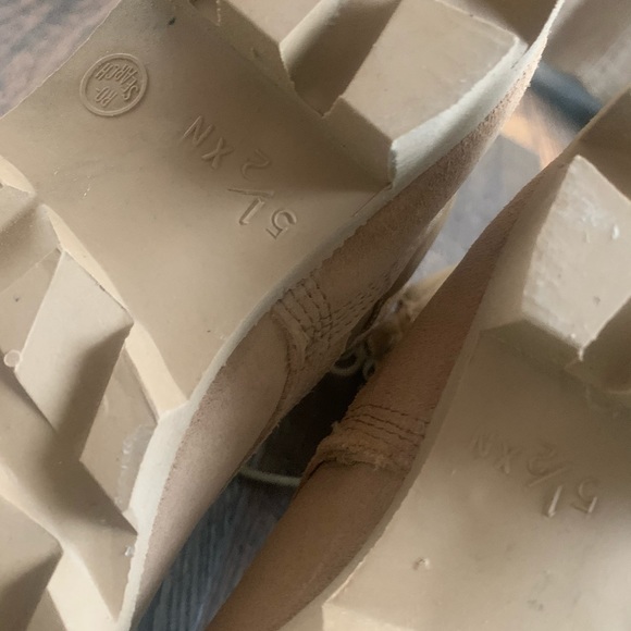 Military hot weather boots size 5.5 x-narrow desert boots - Picture 6 of 8